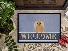 Load image into Gallery viewer, Pekingnese Fawn Sable Welcome Doormat - 18x27 Decorative Floor Mat – Indoor/Outdoor Rug with Artistic Flair BB5685MAT