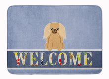 Load image into Gallery viewer, Pekingnese Fawn Sable Welcome Machine Washable Memory Foam Mat BB5685RUG