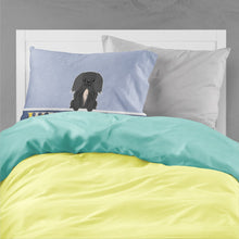 Load image into Gallery viewer, Pekingnese Black Welcome Fabric Standard Pillowcase – Artistic Decorative Front, White Back BB5688PILLOWCASE