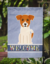 Load image into Gallery viewer, Jack Russell Terrier Welcome Garden Flag - Outdoor Decorative Yard Flag BB5689GF
