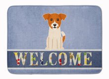 Load image into Gallery viewer, Jack Russell Terrier Welcome Machine Washable Memory Foam Mat BB5689RUG