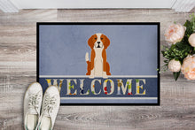 Load image into Gallery viewer, English Foxhound Welcome Doormat - 18x27 Decorative Floor Mat – Indoor/Outdoor Rug with Artistic Flair BB5691MAT