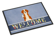 Load image into Gallery viewer, English Foxhound Welcome Doormat - 18x27 Decorative Floor Mat – Indoor/Outdoor Rug with Artistic Flair BB5691MAT