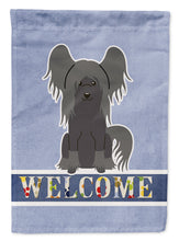 Load image into Gallery viewer, Chinese Crested Black Welcome Garden Flag - Outdoor Decorative Yard Flag BB5693GF