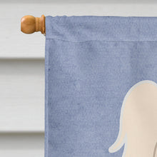 Load image into Gallery viewer, Chinese Crested Cream Welcome Flag Canvas House Size BB5694CHF