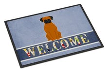 Load image into Gallery viewer, Fawn Boxer Welcome Doormat - 18x27 Decorative Floor Mat – Indoor/Outdoor Rug with Artistic Flair BB5696MAT