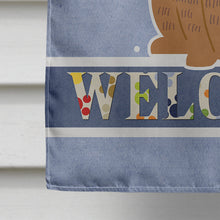 Load image into Gallery viewer, Brindle Boxer Welcome Flag Canvas House Size BB5698CHF