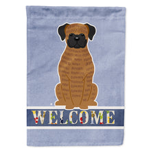Load image into Gallery viewer, Brindle Boxer Welcome Flag Canvas House Size BB5698CHF