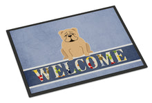 Load image into Gallery viewer, English Bulldog Fawn Welcome Doormat - 18x27 Decorative Floor Mat – Indoor/Outdoor Rug with Artistic Flair BB5705MAT
