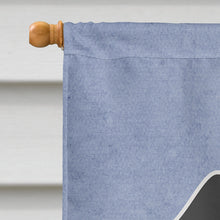 Load image into Gallery viewer, Wire Haired Dachshund Dapple Welcome Flag Canvas House Size BB5709CHF
