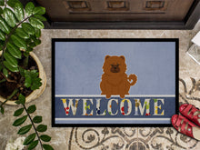 Load image into Gallery viewer, Chow Chow Red Welcome Doormat - 18x27 Decorative Floor Mat – Indoor/Outdoor Rug with Artistic Flair BB5723MAT