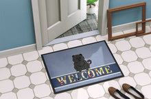 Load image into Gallery viewer, Chow Chow Black Welcome Doormat - 18x27 Decorative Floor Mat – Indoor/Outdoor Rug with Artistic Flair BB5724MAT