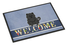 Load image into Gallery viewer, Chow Chow Black Welcome Doormat - 18x27 Decorative Floor Mat – Indoor/Outdoor Rug with Artistic Flair BB5724MAT