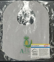 Load image into Gallery viewer, Alphabet A for Alligator Baby Bib BB5726BIB