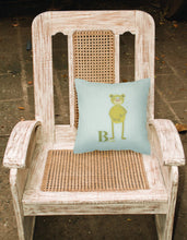 Load image into Gallery viewer, Alphabet B for Bear Fabric Decorative Pillow BB5727PW1818