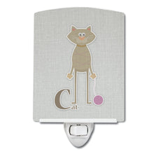 Load image into Gallery viewer, Alphabet C for Cat Ceramic Night Light BB5728CNL