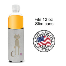 Load image into Gallery viewer, Alphabet C for Cat   Hugger for slim cans BB5728MUK