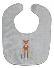 Load image into Gallery viewer, Alphabet F for Fox Baby Bib BB5731BIB