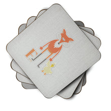 Load image into Gallery viewer, Alphabet F for Fox Foam Coaster  BB5731FC