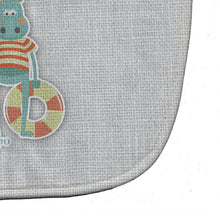 Load image into Gallery viewer, Alphabet H for Hippopotamus Baby Bib BB5733BIB