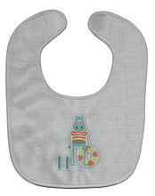 Load image into Gallery viewer, Alphabet H for Hippopotamus Baby Bib BB5733BIB