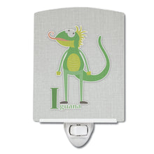 Load image into Gallery viewer, Alphabet I for Iguana Ceramic Night Light BB5734CNL