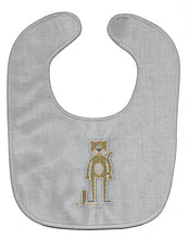 Load image into Gallery viewer, Alphabet J for Jaguar Baby Bib BB5735BIB