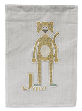Load image into Gallery viewer, Alphabet J for Jaguar Garden Flag - Outdoor Decorative Yard Flag BB5735GF