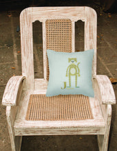 Load image into Gallery viewer, Alphabet J for Jaguar Fabric Decorative Pillow BB5735PW1818