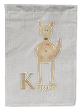 Load image into Gallery viewer, Alphabet K for Kangaroo Garden Flag - Outdoor Decorative Yard Flag BB5736GF