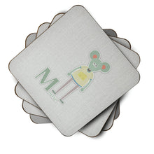 Load image into Gallery viewer, Alphabet M for Mouse Foam Coaster  BB5738FC