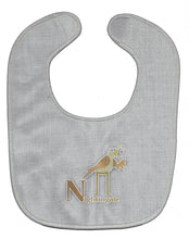 Load image into Gallery viewer, Alphabet N for Nightingale Baby Bib BB5739BIB