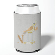 Load image into Gallery viewer, Alphabet N for Nightingale Can or Bottle Hugger BB5739CC