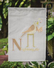 Load image into Gallery viewer, Alphabet N for Nightingale Garden Flag - Outdoor Decorative Yard Flag BB5739GF