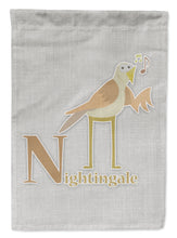 Load image into Gallery viewer, Alphabet N for Nightingale Garden Flag - Outdoor Decorative Yard Flag BB5739GF