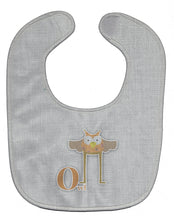Load image into Gallery viewer, Alphabet O for Owl Baby Bib BB5740BIB
