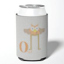 Load image into Gallery viewer, Alphabet O for Owl Can or Bottle Hugger BB5740CC