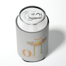 Load image into Gallery viewer, Alphabet O for Owl Can or Bottle Hugger BB5740CC