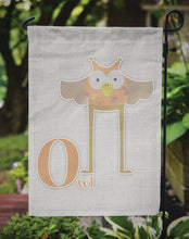Load image into Gallery viewer, Alphabet O for Owl Garden Flag - Outdoor Decorative Yard Flag BB5740GF