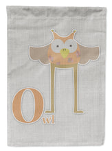 Load image into Gallery viewer, Alphabet O for Owl Garden Flag - Outdoor Decorative Yard Flag BB5740GF