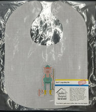 Load image into Gallery viewer, Alphabet P for Pig Baby Bib BB5741BIB