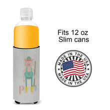 Load image into Gallery viewer, Alphabet P for Pig   Hugger for slim cans BB5741MUK
