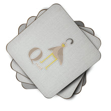 Load image into Gallery viewer, Alphabet Q for Quail Foam Coaster  BB5742FC