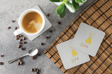 Load image into Gallery viewer, Alphabet R for Rabbit Foam Coaster  BB5743FC