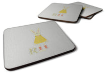 Load image into Gallery viewer, Alphabet R for Rabbit Foam Coaster  BB5743FC