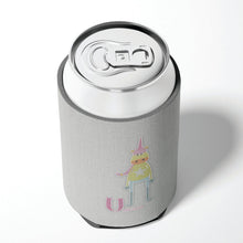 Load image into Gallery viewer, Alphabet U for Unicorn Can or Bottle Hugger BB5746CC