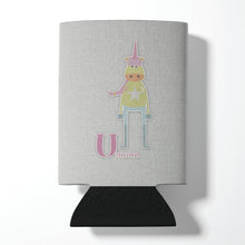 Load image into Gallery viewer, Alphabet U for Unicorn Can or Bottle Hugger BB5746CC