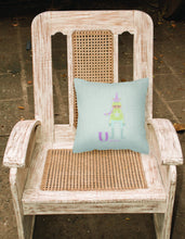 Load image into Gallery viewer, Alphabet U for Unicorn Fabric Decorative Pillow BB5746PW1818