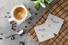 Load image into Gallery viewer, Alphabet V for Vampire Bat Foam Coaster  BB5747FC