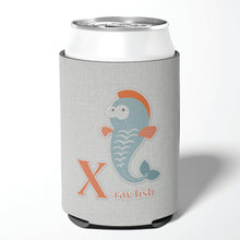 Load image into Gallery viewer, Alphabet X for Xray Fish Can or Bottle Hugger BB5749CC